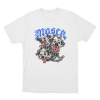 Mosca Chained Hellhounds Unisex T Shirt White