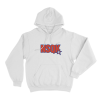 Nsqk Star Logo Unisex Hoodie White