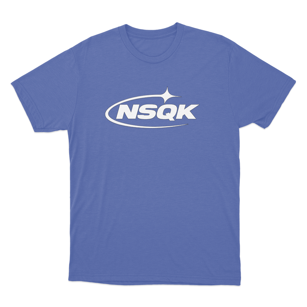 Nsqk Star Orbit Logo Unisex T Shirt Blue Nsqk Star Orbit Logo Unisex T Shirt Blue