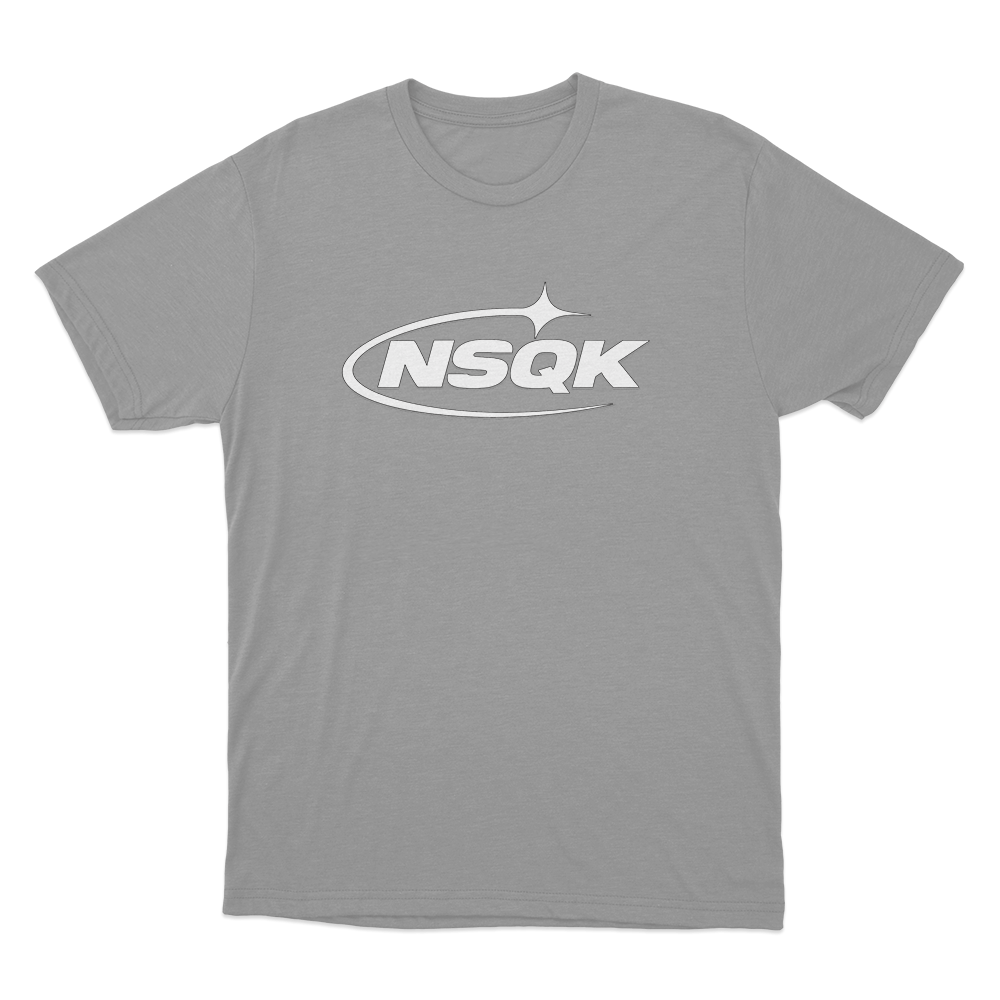 Nsqk Star Orbit Logo Unisex T Shirt Grey Nsqk Star Orbit Logo Unisex T Shirt Grey