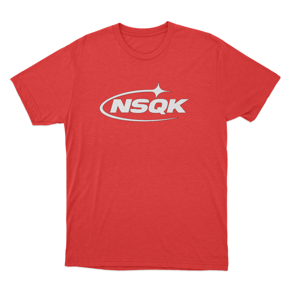 Nsqk Star Orbit Logo Unisex T Shirt Red Nsqk Star Orbit Logo Unisex T Shirt Red