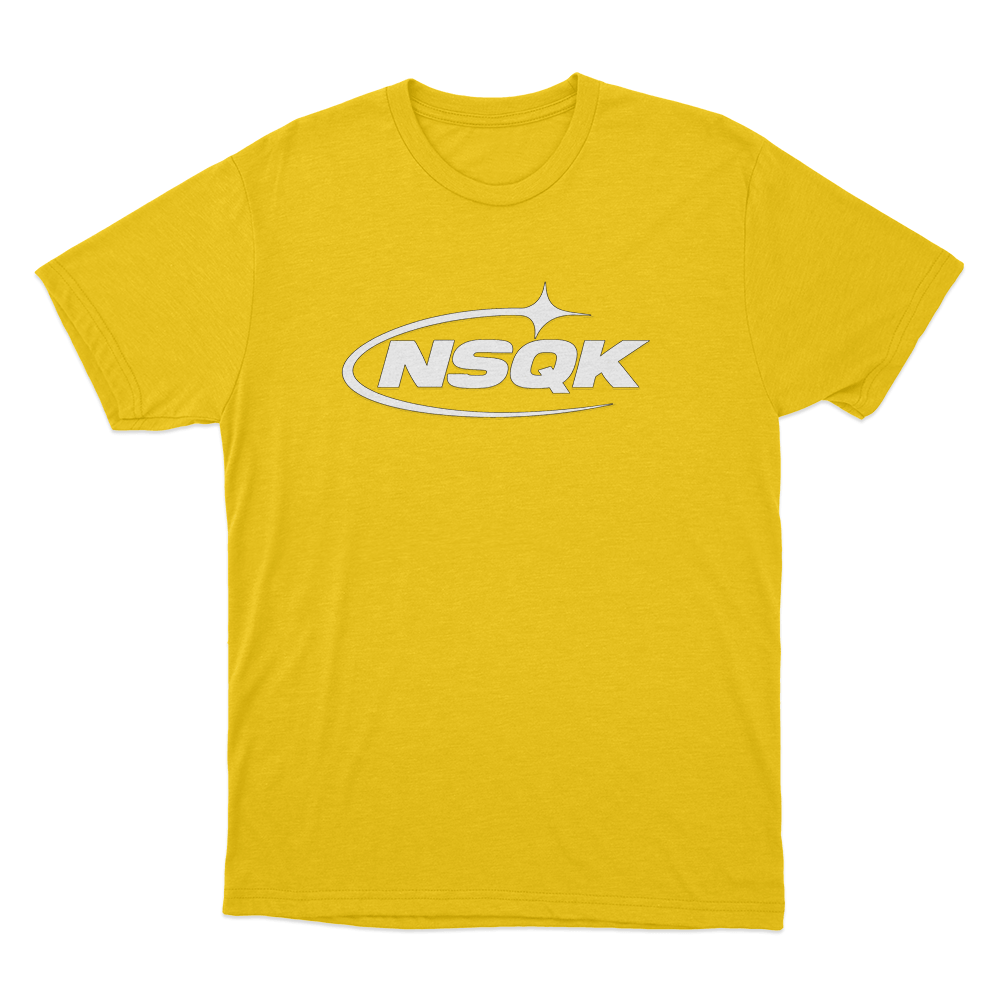 Nsqk Star Orbit Logo Unisex T Shirt Yellow Nsqk Star Orbit Logo Unisex T Shirt Yellow